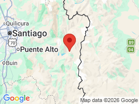 Map of Site Report: Embalse el Yeso, Chile